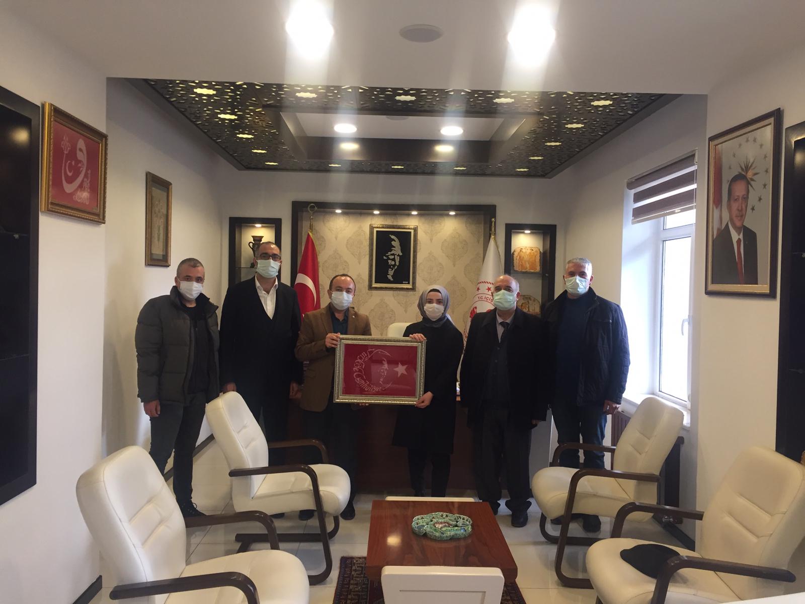 Seyitgazi Kaymakamımız Sn. Kutsal BAYTAK'a nezaket ziyaretimiz. 116